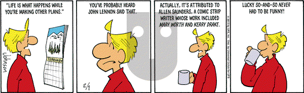 Arlo and Janis - Friday February 1, 2013 Comic Strip