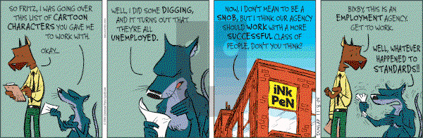 Ink Pen - Tuesday November 8, 2005 Comic Strip