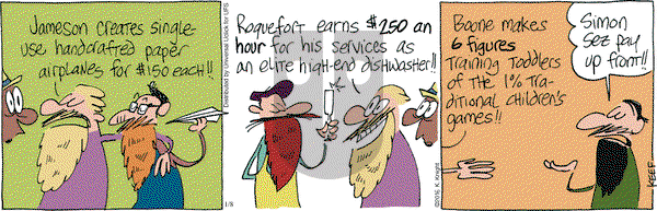 The Knight Life on Friday January 8, 2016 Comic Strip