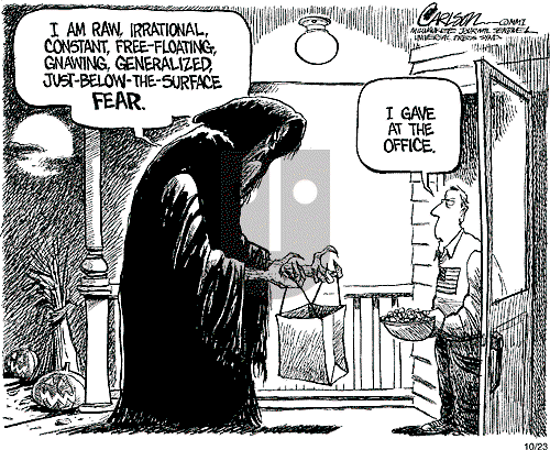 Stuart Carlson on Tuesday October 23, 2001 Comic Strip