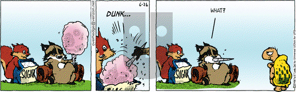 Over the Hedge on Thursday June 26, 2014 Comic Strip