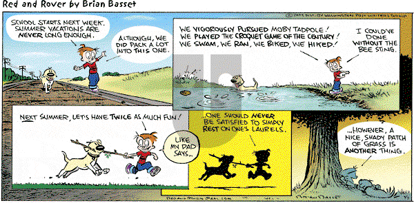 Red and Rover on Sunday September 5, 2004 Comic Strip