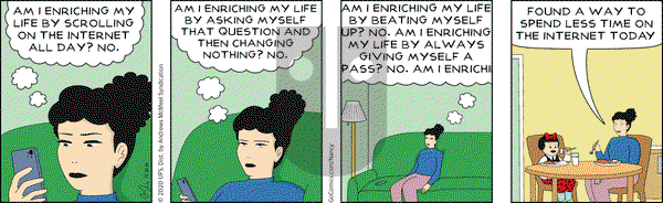 Nancy on Tuesday October 20, 2020 Comic Strip