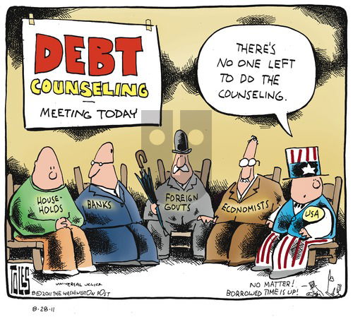 Tom Toles on Sunday August 28, 2011 Comic Strip