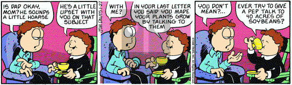 Garfield on Wednesday January 27, 1988 Comic Strip
