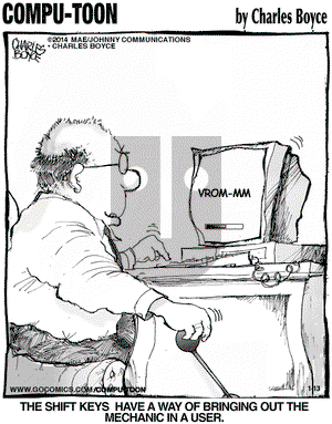 Compu-toon on Monday January 13, 2014 Comic Strip