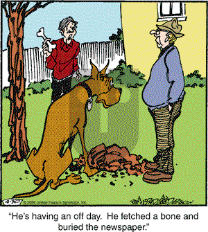 Marmaduke on Thursday April 30, 2009 Comic Strip