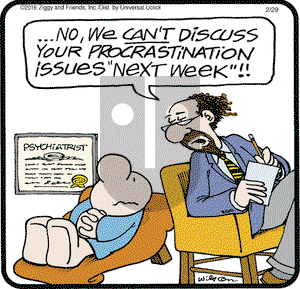 Ziggy on Monday February 29, 2016 Comic Strip