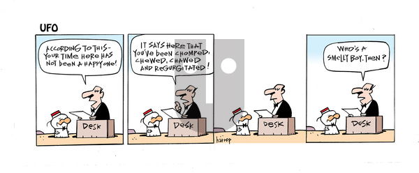 UFO - Tuesday February 6, 2024 Comic Strip