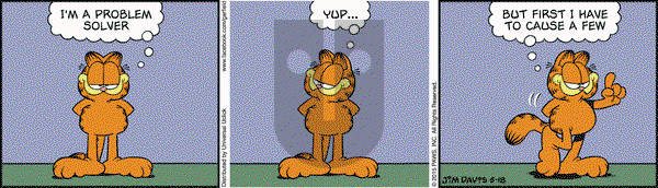 Garfield on Monday May 18, 2015 Comic Strip