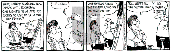 The Buckets on Thursday October 10, 2002 Comic Strip