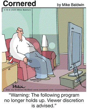 Cornered on Saturday April 18, 2020 Comic Strip