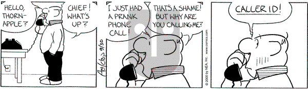 The Born Loser - Saturday September 30, 2000 Comic Strip