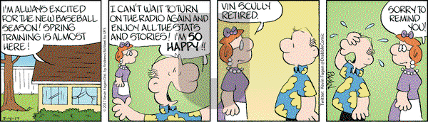Drabble on Saturday March 4, 2017 Comic Strip
