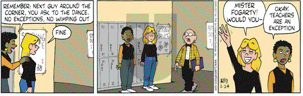 Luann - Thursday March 24, 2005 Comic Strip