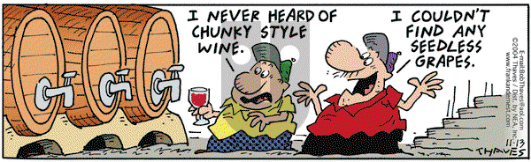 Frank and Ernest on Saturday November 13, 2004 Comic Strip