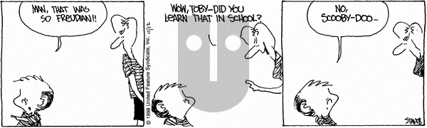 The Buckets on Thursday November 12, 1998 Comic Strip