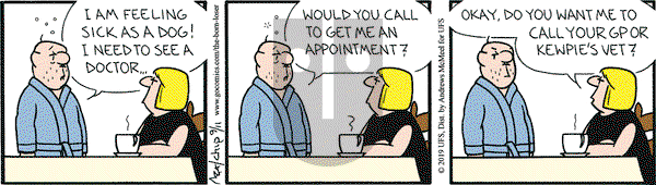 The Born Loser on Wednesday September 11, 2019 Comic Strip