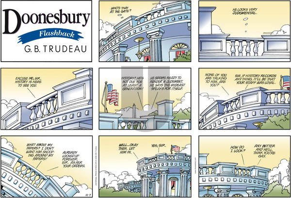 Doonesbury on Sunday October 7, 2007 Comic Strip
