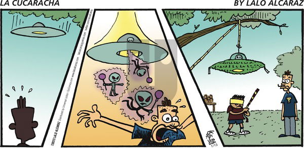 La Cucaracha on Sunday January 13, 2013 Comic Strip