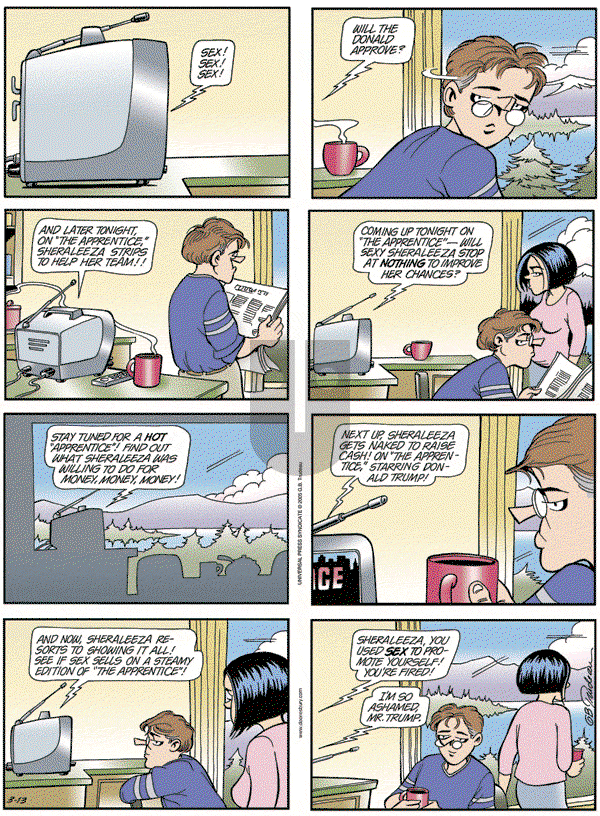 Doonesbury - Sunday March 13, 2005 Comic Strip