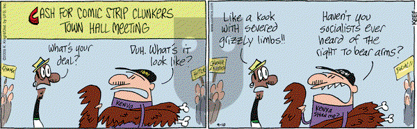 The Knight Life on Thursday September 10, 2009 Comic Strip