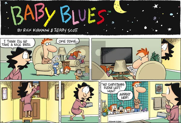 Baby Blues on Sunday January 3, 2021 Comic Strip
