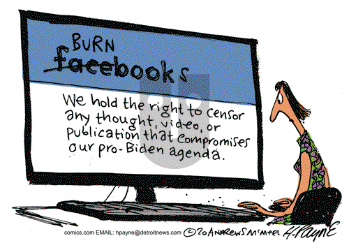 Henry Payne on Wednesday October 14, 2020 Comic Strip
