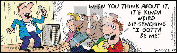 Frank and Ernest on Tuesday November 22, 2016 Comic Strip