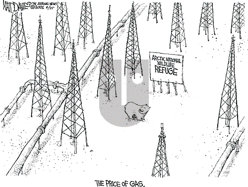 Matt Davies on Tuesday April 24, 2001 Comic Strip