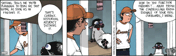 Get Fuzzy on Wednesday February 13, 2008 Comic Strip