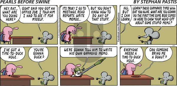 Pearls Before Swine on Sunday December 8, 2013 Comic Strip