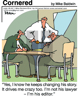 Cornered - Wednesday March 23, 2011 Comic Strip