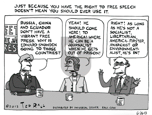 Ted Rall on Wednesday June 26, 2013 Comic Strip
