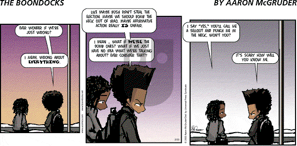The Boondocks on Sunday September 26, 2010 Comic Strip