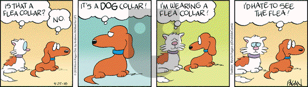 Drabble on Wednesday April 25, 2018 Comic Strip