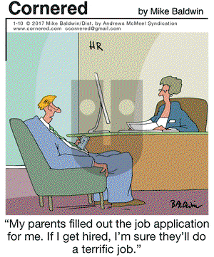 Cornered on Tuesday January 10, 2017 Comic Strip