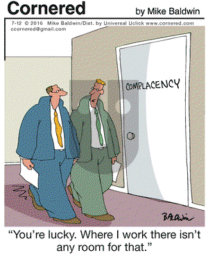 Cornered on Tuesday July 12, 2016 Comic Strip