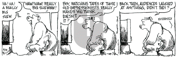 The Grizzwells on Wednesday December 7, 2005 Comic Strip