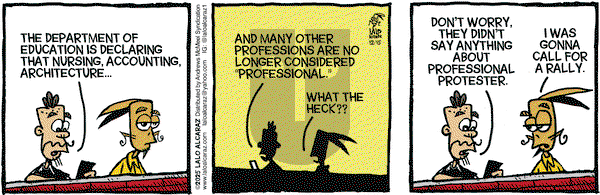 La Cucaracha on Monday December 15, 2025 Comic Strip
