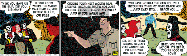 Rip Haywire on Saturday October 1, 2016 Comic Strip