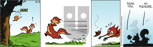 Over the Hedge on Monday October 7, 2019 Comic Strip