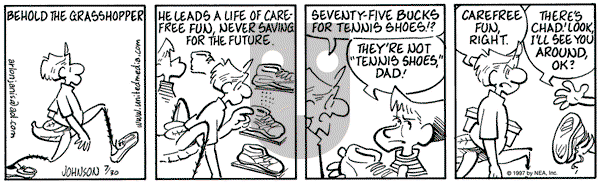Arlo and Janis on Wednesday July 30, 1997 Comic Strip