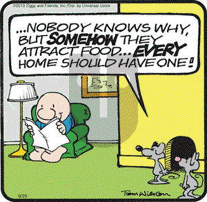 Ziggy on Friday September 20, 2013 Comic Strip