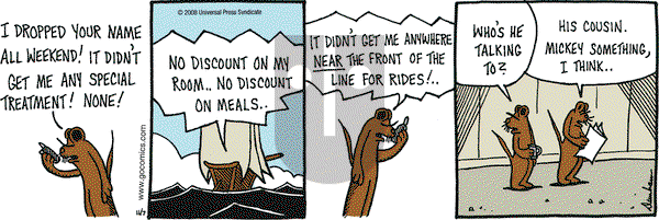 Overboard on Friday November 7, 2008 Comic Strip