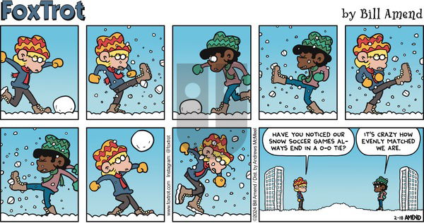 FoxTrot on Sunday February 18, 2024 Comic Strip