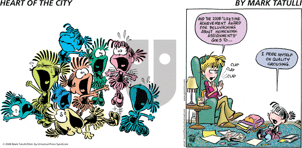 Heart of the City on Sunday February 3, 2008 Comic Strip