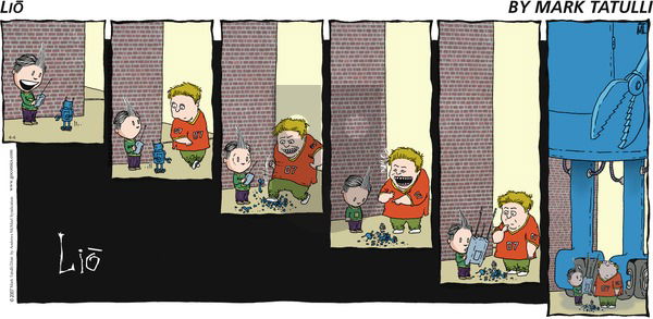 Lio on Sunday April 4, 2021 Comic Strip