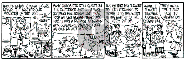 Monty on Tuesday September 21, 2004 Comic Strip