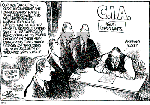 Pat Oliphant on Monday November 15, 2004 Comic Strip